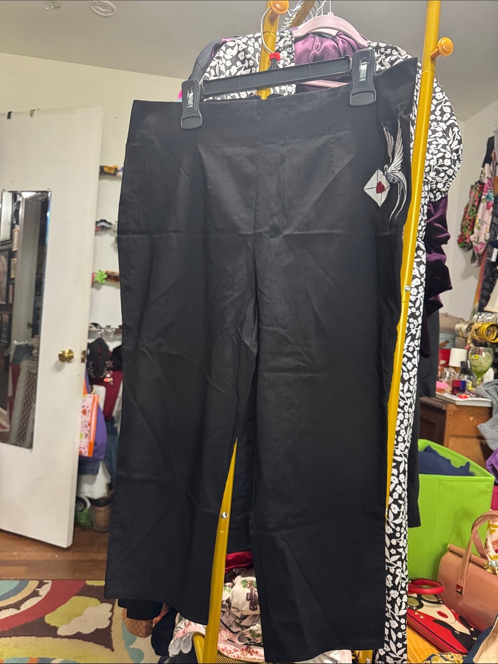 Hell Bunny Capris Pants/ Pedal Pushers Rockabilly-make me an offer!